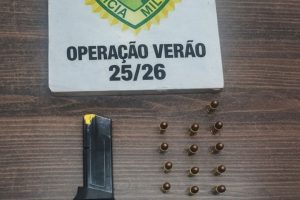 Apreensão de arma de fogo Matinhos