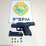 Apreensão de pistola PM