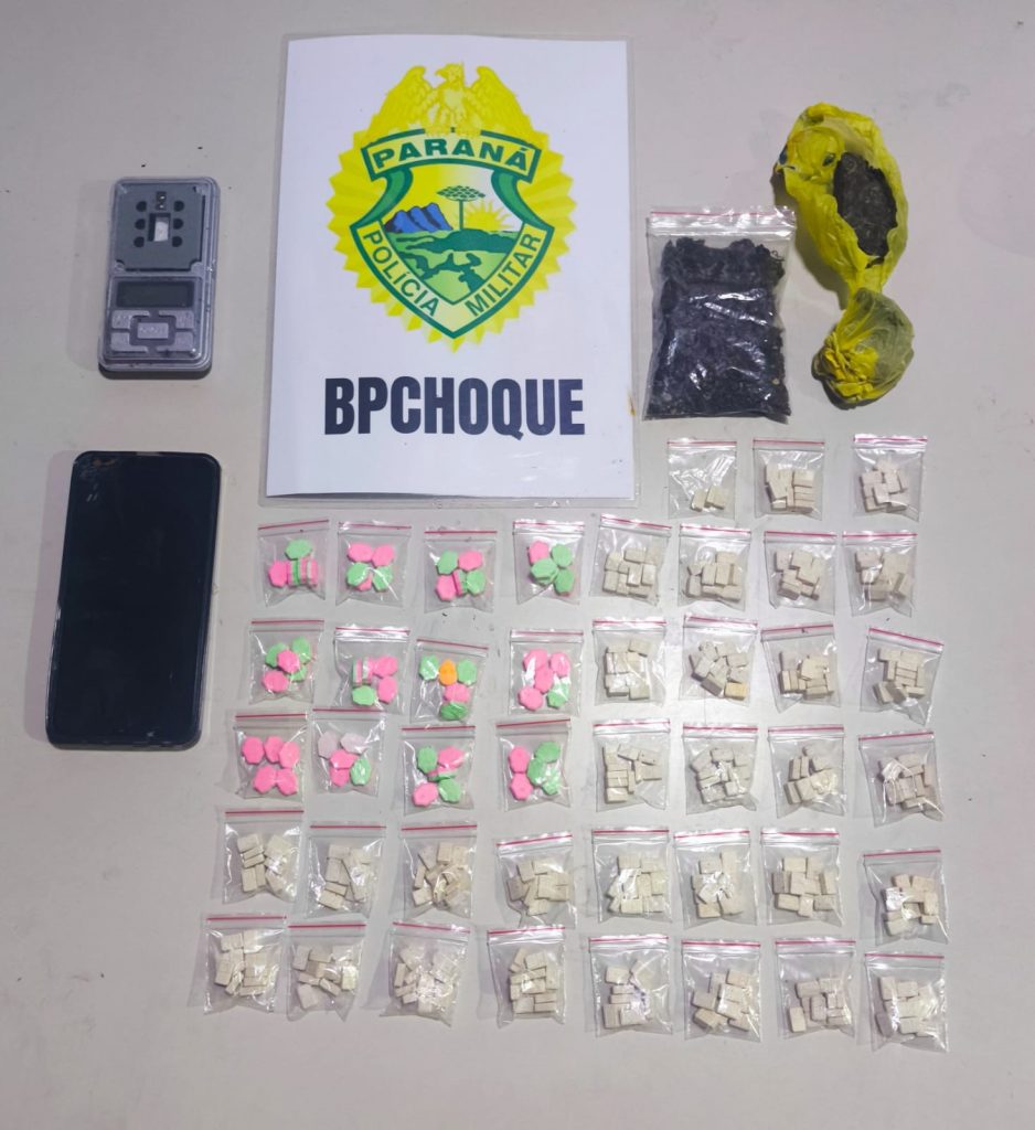 Batalhão de Choque Apreensão de Drogas em Guaatuba 01