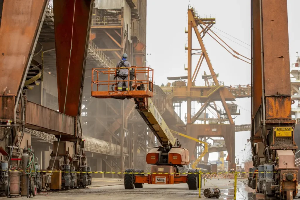 Questionada sobre o cancelamento da licitação e se a questão impactaria no cronograma de entrega do Moegão, a Portos do Paraná apenas informou que o processo não está no escopo do projeto. Foto: AEN