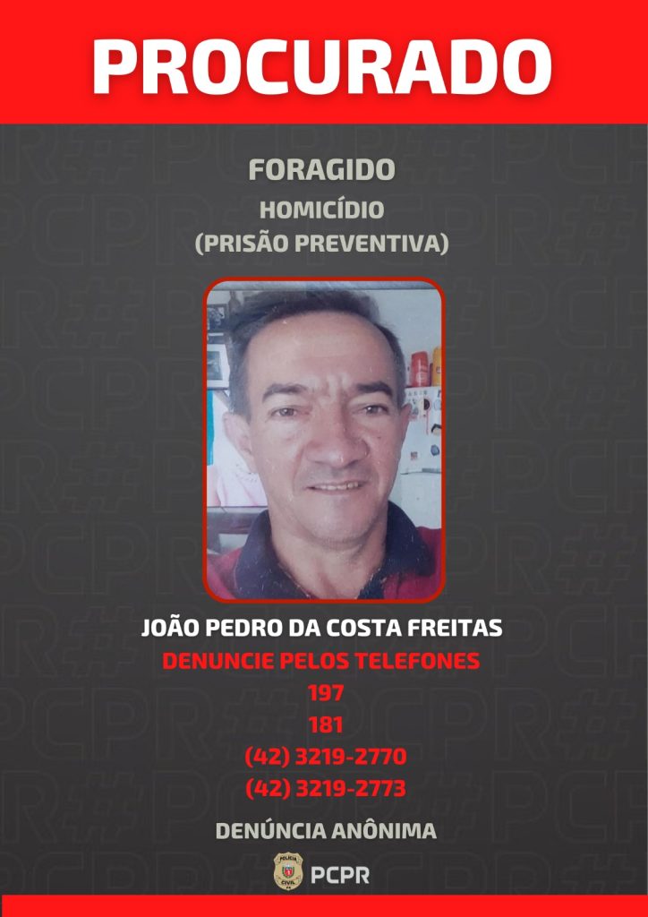 Homem procurado por homicídio 1