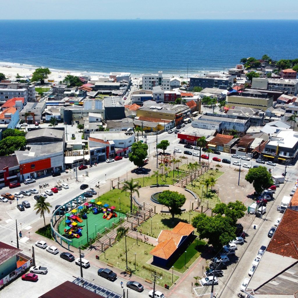 Praça Central Matinhos – Foto Nosso Litoral
