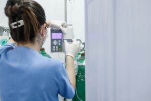 Matinhos, 24 de janeiro de 2024 – Atendimento na UPA Praia Grande, em Matinhos.