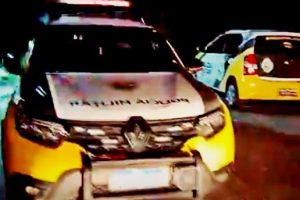 Viatura da Polícia Militar em Pontal do Paraná