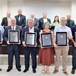 Personalidades foram reconhecidas pela atuação em Paranaguá nas mais diversas áreas. Fotos: Divulgação/Câmara Municipal de Paranaguá