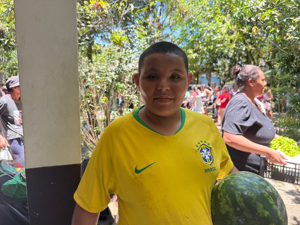 Eduardo, de 14 anos