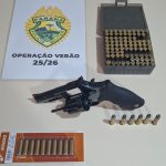 Homem é preso em Pontal do Paraná por ameaçar familiares com arma de fogo