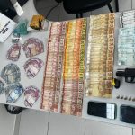 Apreensão de arma e drogas pela Polícia Militar em Paranaguá