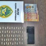 Apreensão de pinos de cocaína em Matinhos