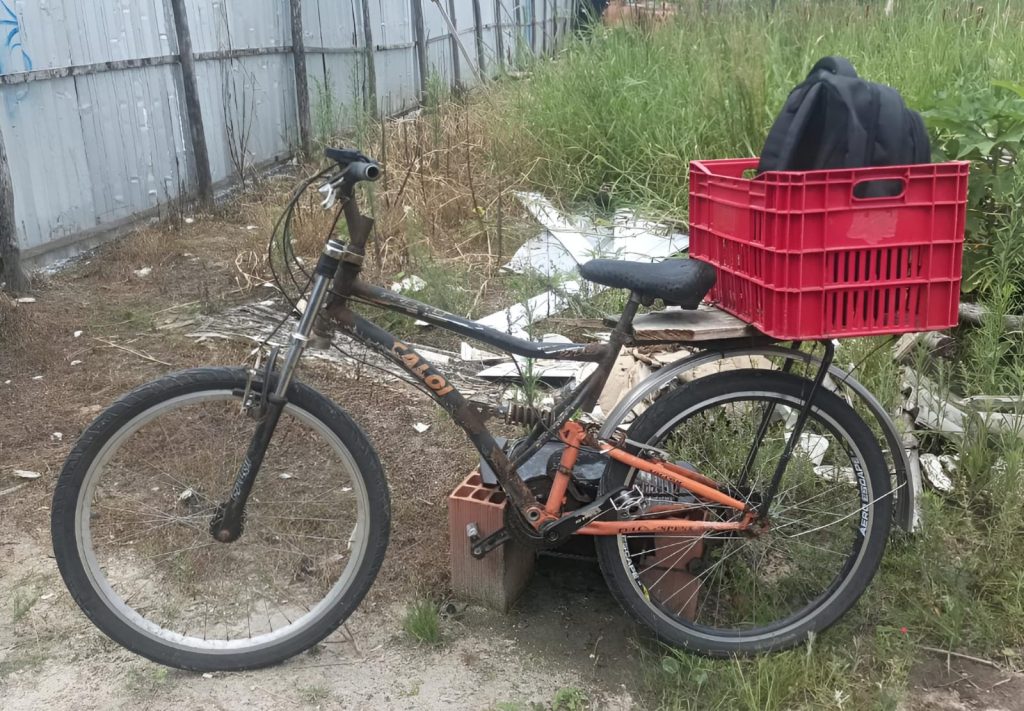 Bicicleta recuperada pela PM