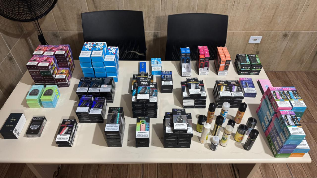 Cigarros apreensão Polícia Civil