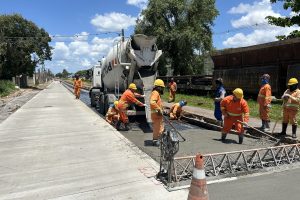 Investimento de R$ 21,9 milhões inclui pavimentação em concreto de 4,6 quilômetros de pista, ciclovia e drenagem. Foto: Mayara Locatelli/Portos do Paraná