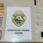Suspeito de tráfico de drogas é preso em Guaratuba após apreensão de adolescente