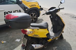 Motoneta com alerta de furto é recuperada pela PM em Guaratuba