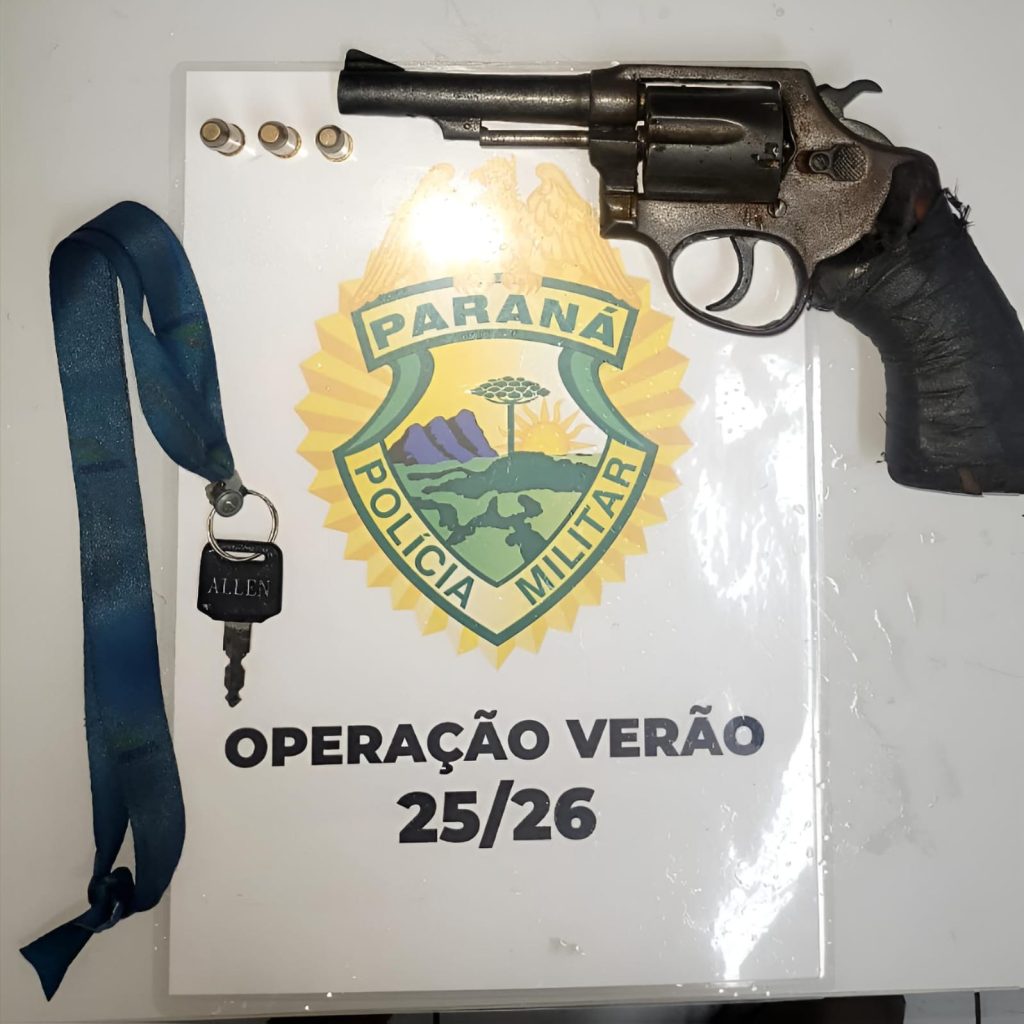 PM apreende adolescente com arma de fogo 1