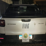 PM recupera carro em Matinhos
