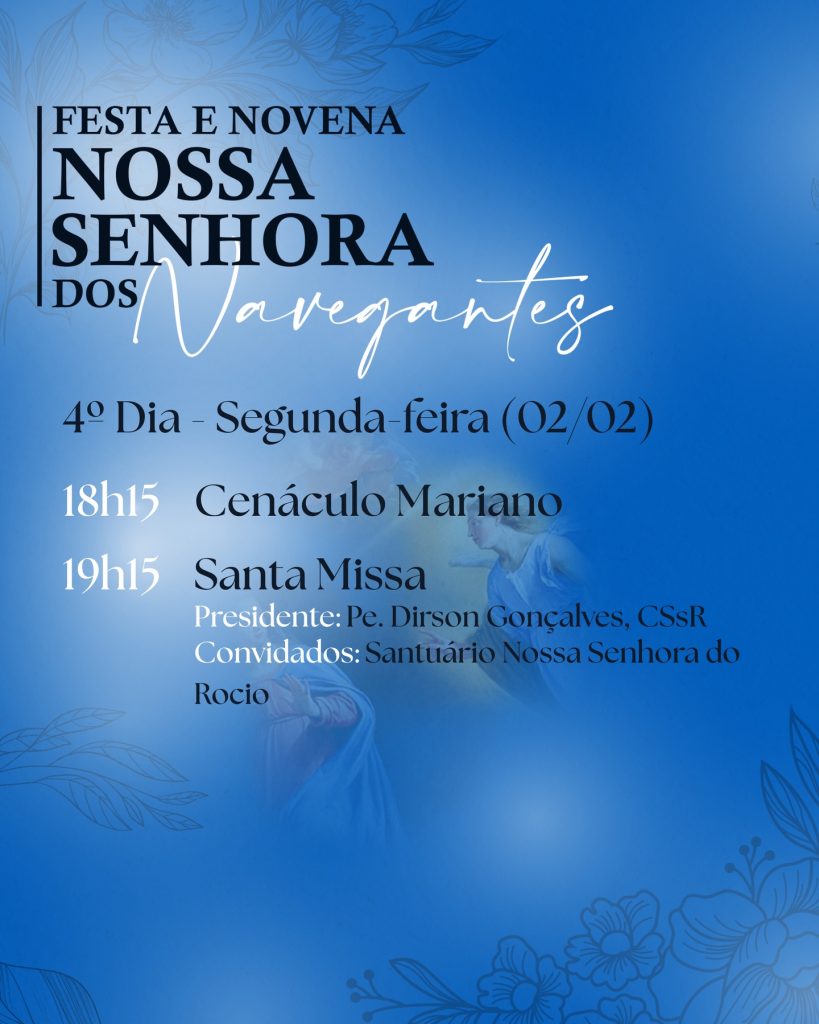 PROGRAMAÇÃO FESTA DE NOSSA SENHORA DOS NAVEGANTES PARANAGUA – Foto Divulgação Paróquia dos Navegantes – 19.01 (4)