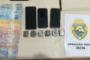 Casal é preso por tráfico de drogas em ação da PM em Guaratuba