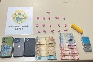 PM prende casal por tráfico de drogas em Pontal do Paraná