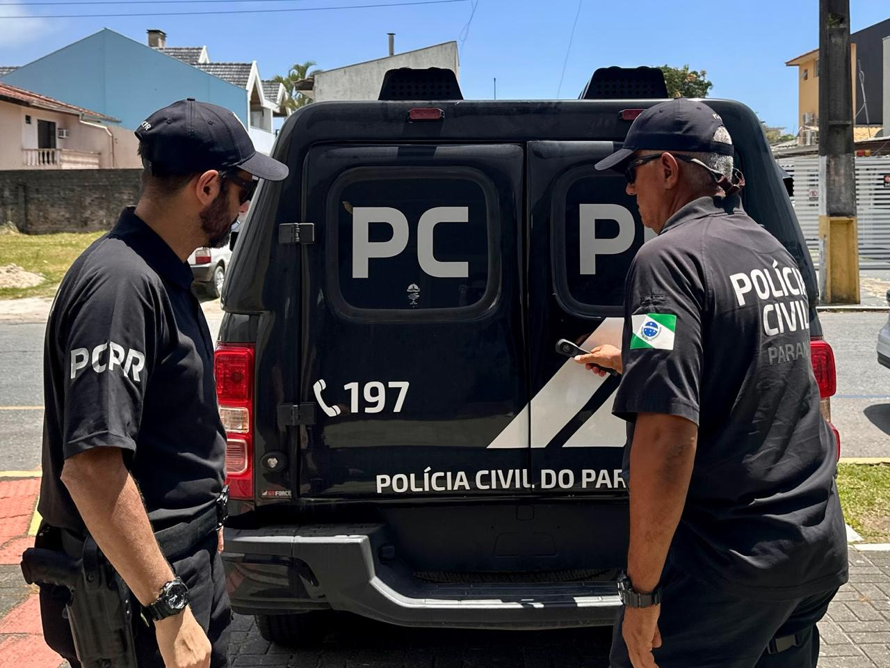 Polícia Civil prende homem no Fórum de Antonina