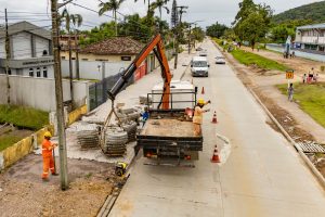 Obra na principal via de acesso ao Porto de Antonina chega a 80% e têm novo cronograma para entrega
