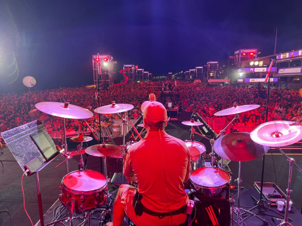Banda PM na Ilha do Mel