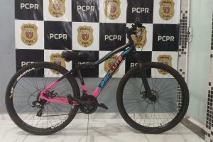 Bicicleta furtada em dezembro é recuperada pela polícia em Antonina