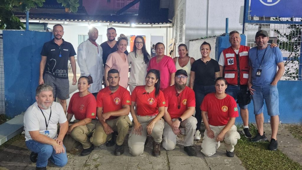 POSTO AVANÇADO DE SAÚDE NO CARNAVAL DE GUARATUBA. Foto: Prefeitura de Guaratuba