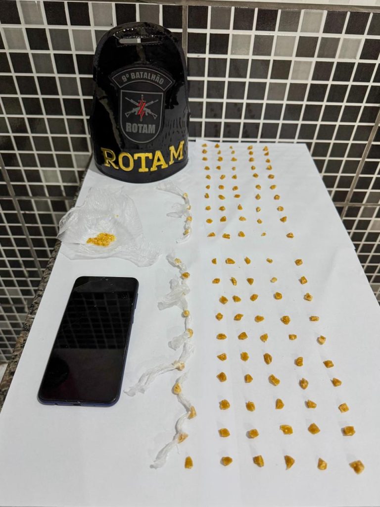 Homem é preso com 114 pedras de crack em Antonina