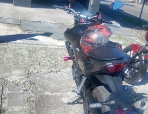 Moto acidente