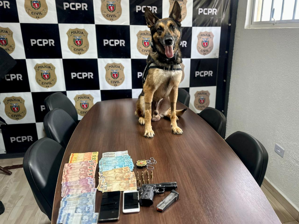 PCPR prende duas pessoas durante cumprimento de mandado de busca e apreensão em Antonina (2)