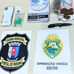 Guarda Municipal prende suspeito que recebia pagamentos de drogas por PIX