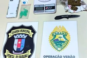 Guarda Municipal prende suspeito que recebia pagamentos de drogas por PIX