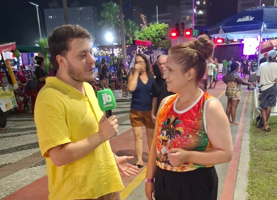 Kassia Novochadlo foi uma das responsáveis por trazer o Olodum e organizar todas as festividades de Carnaval. Foto: Brayan Valêncio