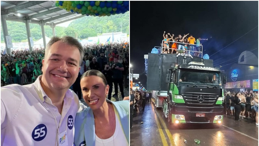 TCE aponta irregularidades no Carnaval de Guaratuba 2024; MP sugere multa a Justus e Fernanda Monteiro