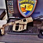 Arma de arisoft recuperada pela GCM 1