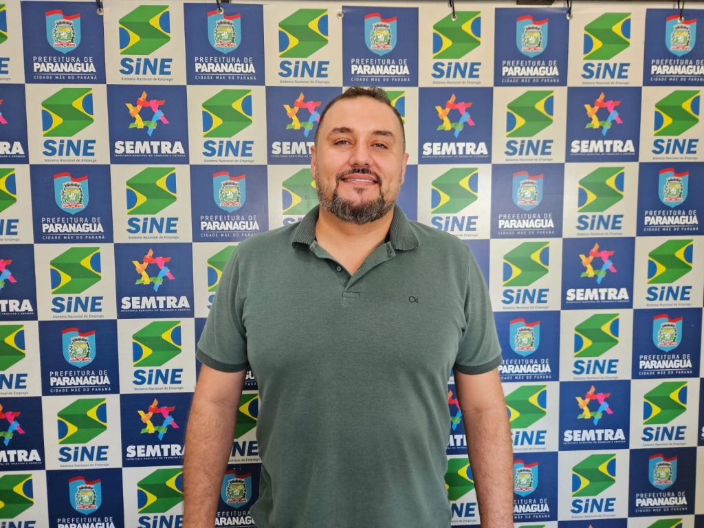 GUSTAVO HAMMOUD – ASSESSOR DA SECRETARIA DO TRABALHO E INOVAÇÃO – PARANAGUÁ – Foto Maria Heiffer JB Litoral