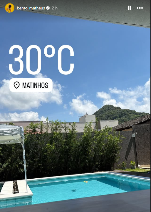 Goleiro Bento em Matinhos