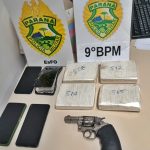 PM apreende mais de 2 quilos de drogas em Paranaguá