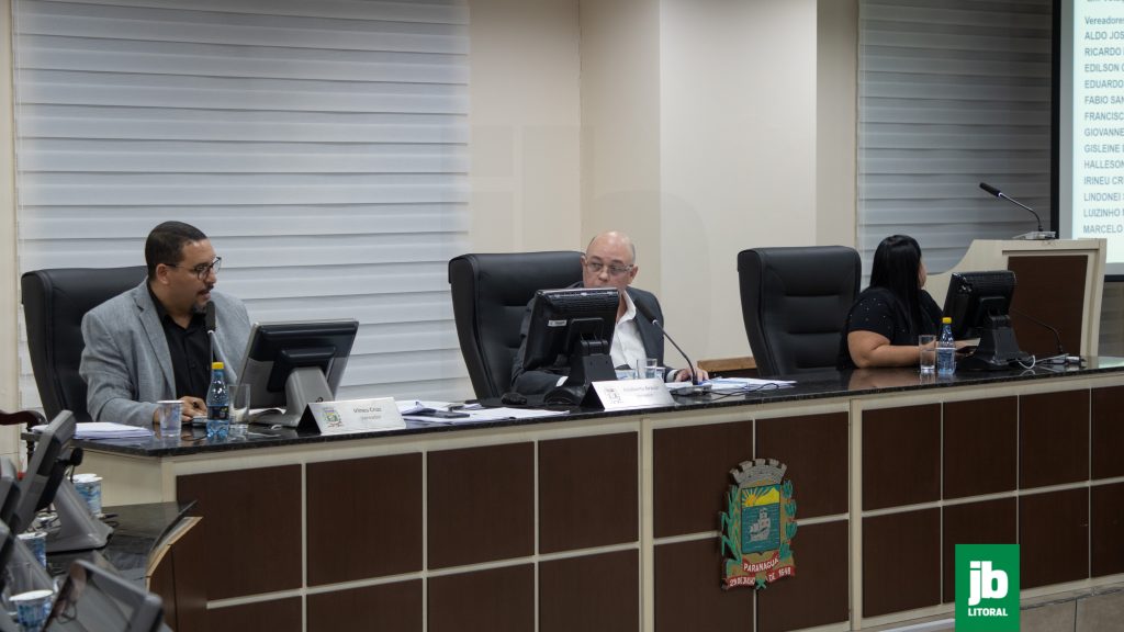 REFORMA ADMINISTRATIVA 2025 – ADALBERTO ARAUJO – CAMARA DE PARANAGUÁ – FOTO MATHEUS POLI JB LITORAL – 30-01-2025 – VEREADORES (40)