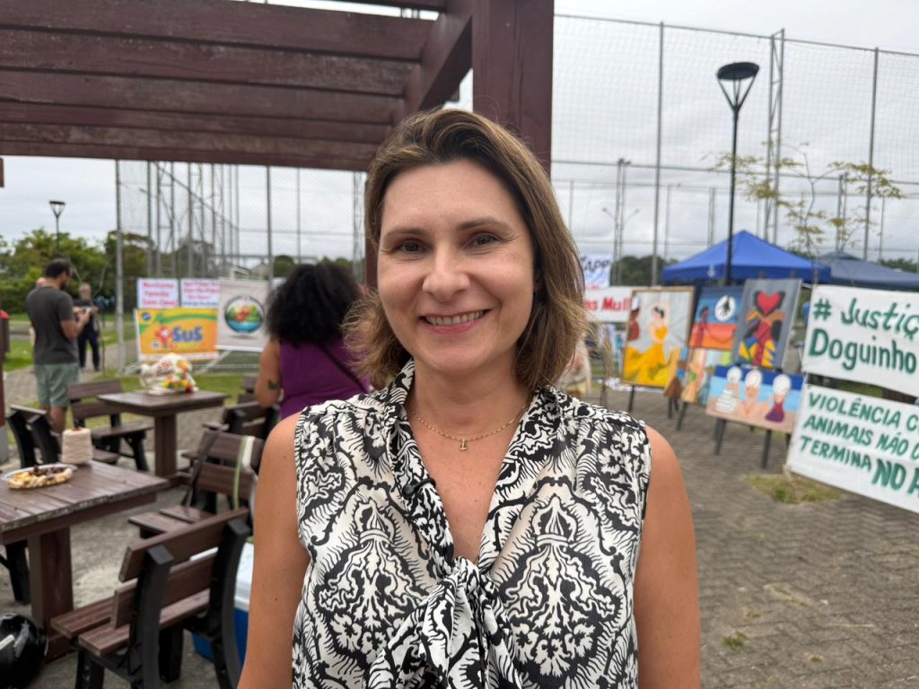 a vice-prefeita Fabiana Parro destacou que a data é um momento de reflexão e construção de propostas para enfrentar desigualdades e ampliar direitos das mulheres.