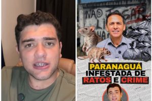 Após grande repercussão, o influencer fez uma nova postagem afirmando que havia feito um Boletim de Ocorrência por ter sido ameaçado de morte. Foto: Reprodução/Redes Sociais