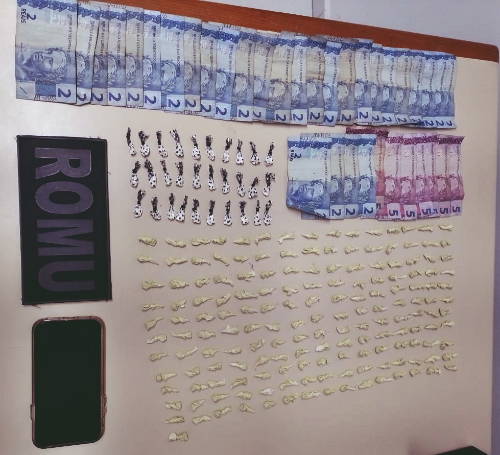 Adolescente apreendido com drogas na Ilha dos Valadares