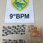 Apreensão de pedras de crack prontas para a comercialização