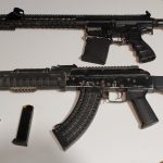 Apreensão de réplicas de fuzis