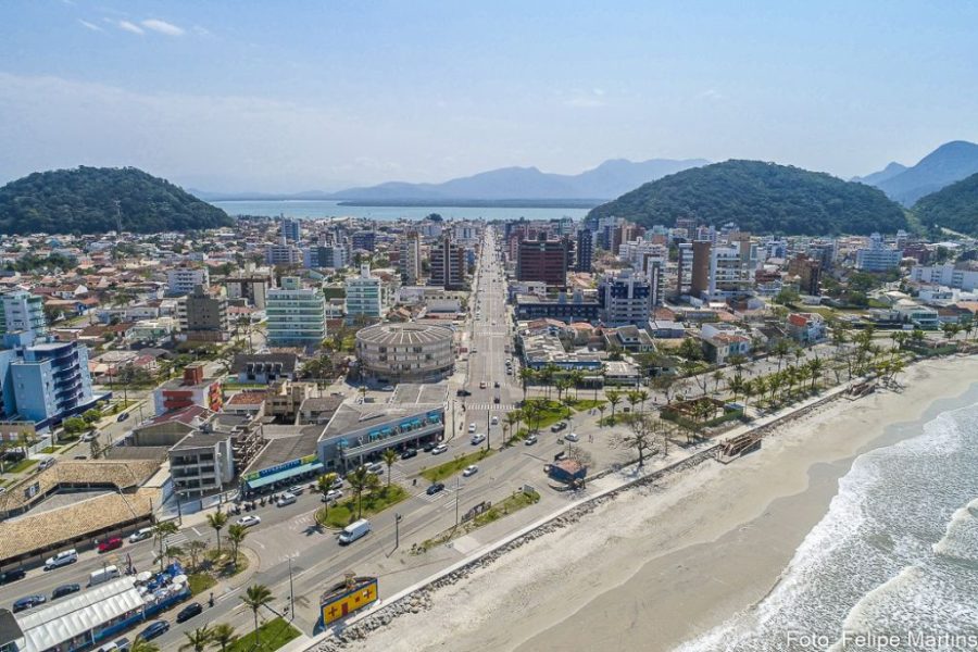 Avenida Guaratuba – Foto Portal da Cidade Guaratuba