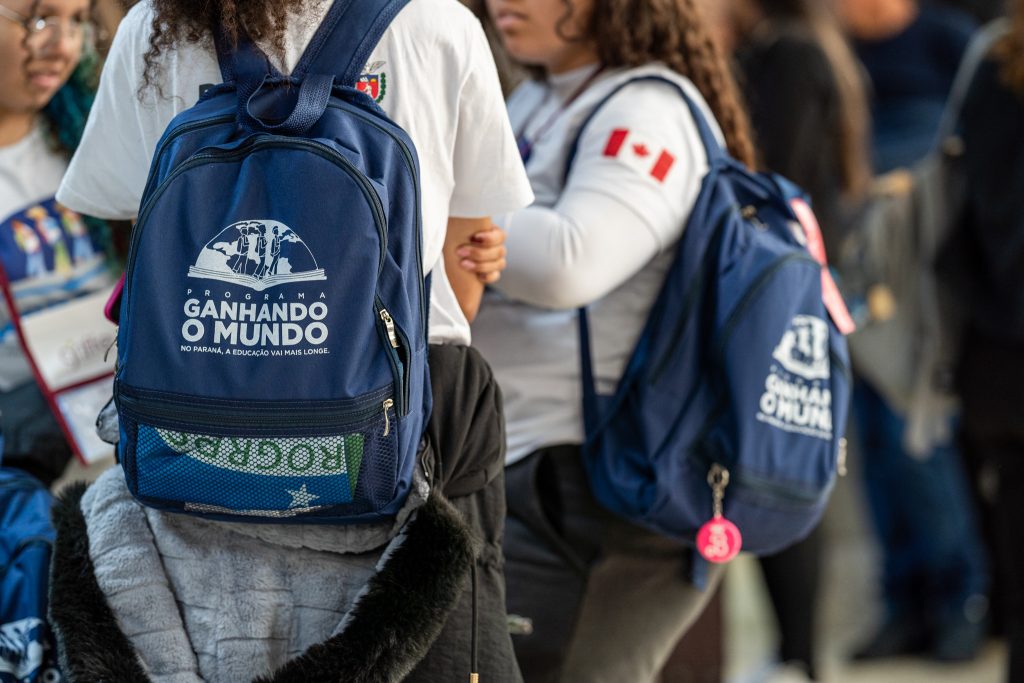 GANHANDO O MUNDO – Foto Lucas Fermin SEED-PR