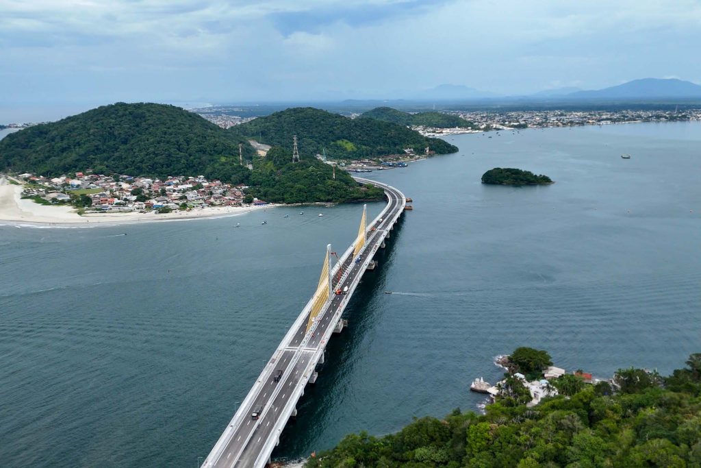PONTE DE GUARATUBA – Foto SECOM