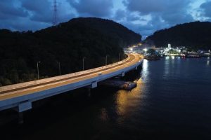 Ponte de Guaratuba – foto Gediel Mendes Consorcio Ponte de Guaratuba