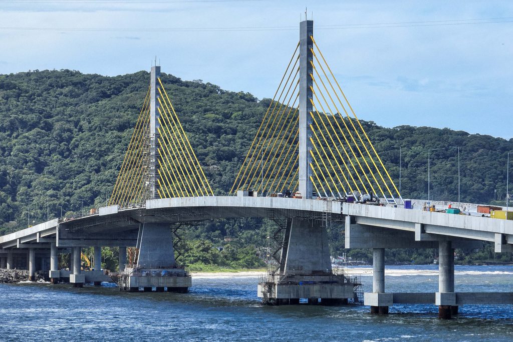 PONTE DE GUARATUBA. Foto: Arnaldo Neto/AEN